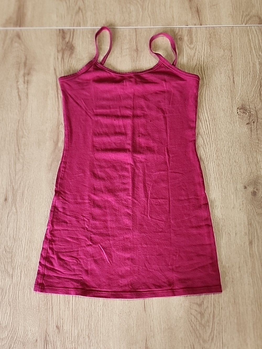 BKE Red Slim Spaghetti-Strap Tank